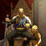 Coronation of Emperor Britian w/ courtisan Meggan