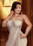 Miranda in towel by ynorka