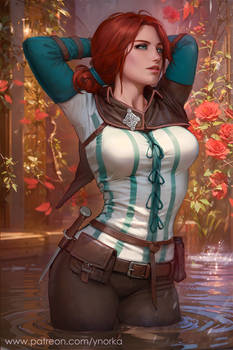 Triss Merigold - Elven Bath