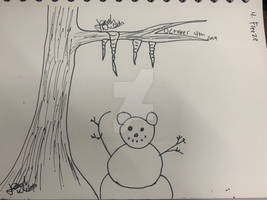 Inktober - 4: Freeze