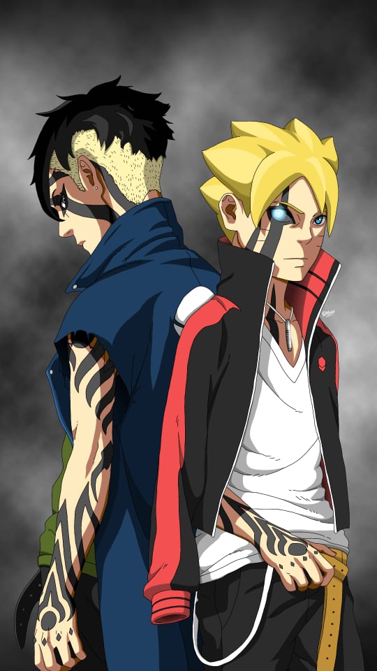 Boruto And Kawaki By Rakbar97 On Deviantart