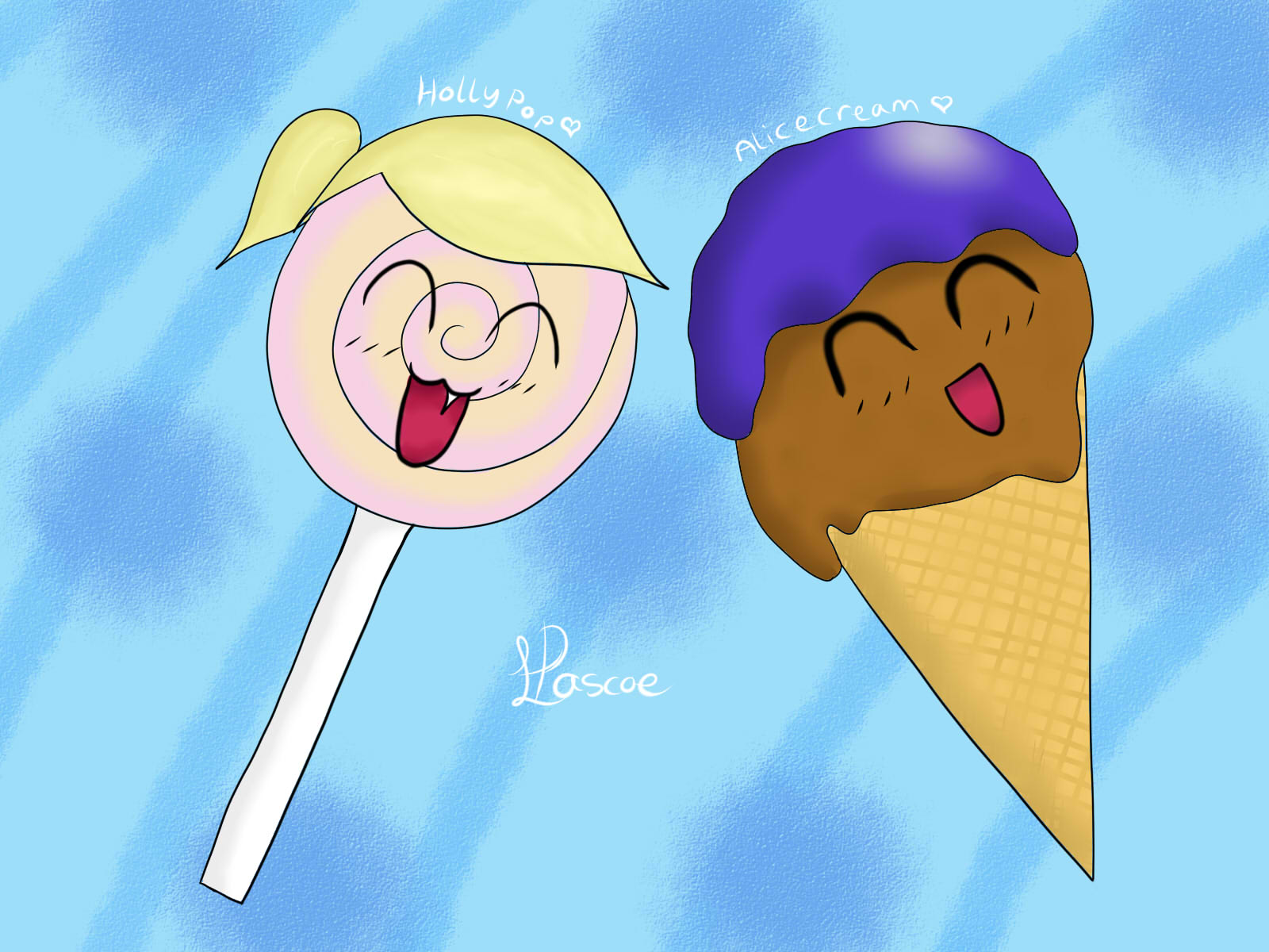 HollyPop and AliceCream