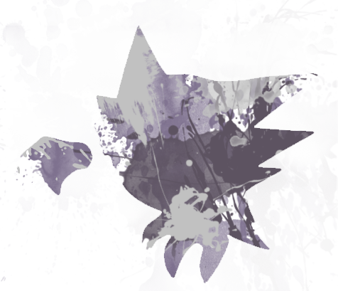 Haunter Paint Splatter Graphics Request