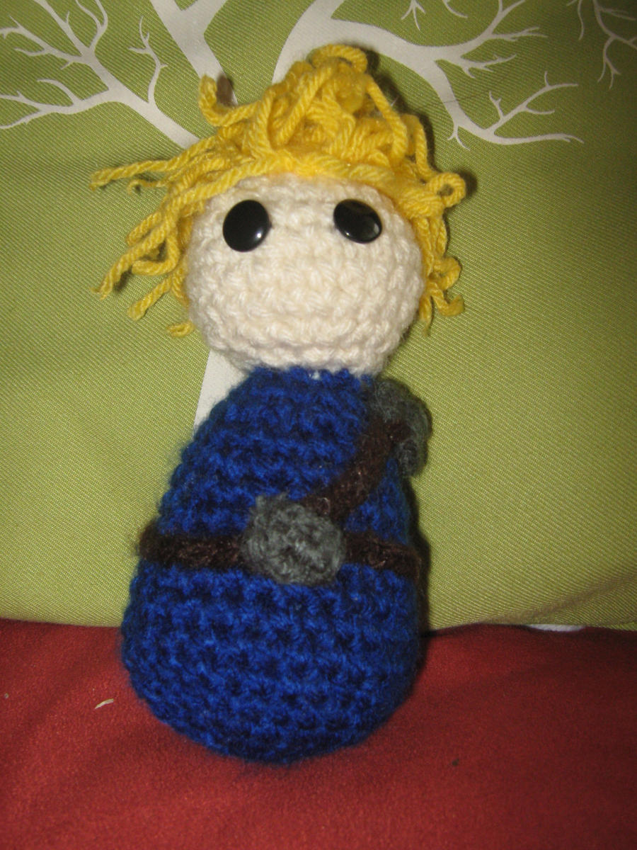 Cloud (FF7) Amigurumi