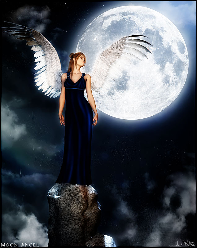 Moon Angel By Jlneveloff On Deviantart