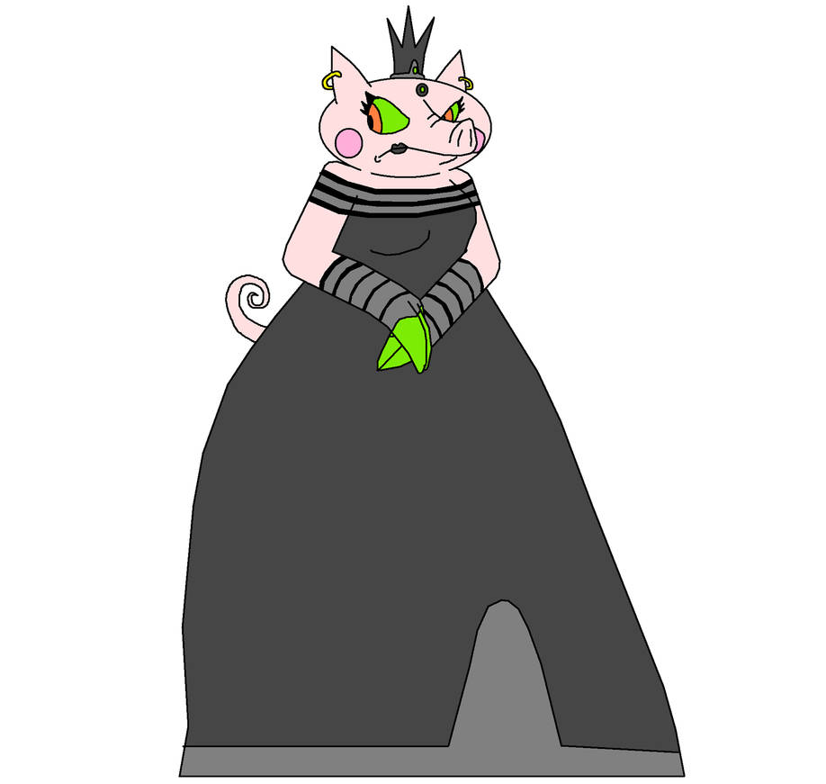 Pig Queen Veridian by MedalBambi on DeviantArt