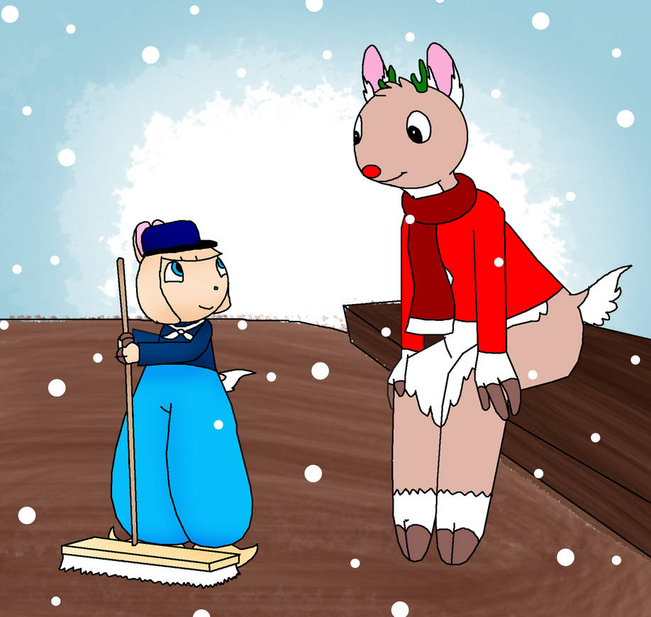 Fallout Deer Nine Rudolph Rudolph And A Dutch Deer by MedalBambi on DeviantArt