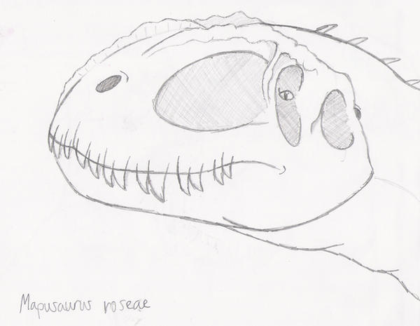Mapusaurus roseae by guilmon182 on DeviantArt