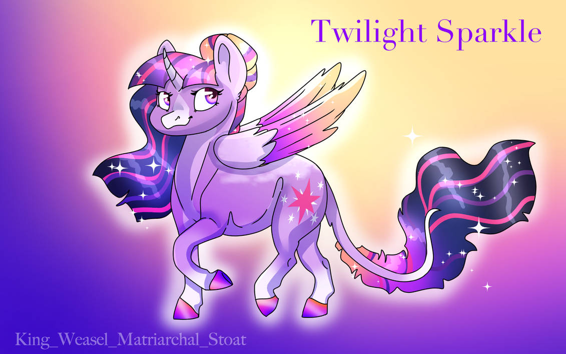 Twilight Sparkling Sparkle! MLP Style Experiment by MatriarchKingWeasel ...
