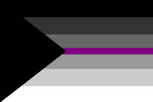 Demiheterosexual/Straight Demi flag