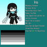Character Sheet - Iris