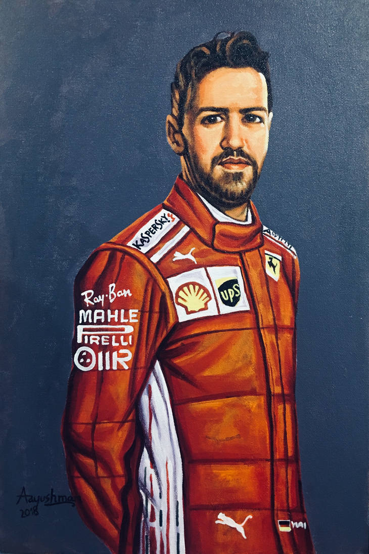 Vettel Drawing Sebastian Vettel by AayushmanK on DeviantArt