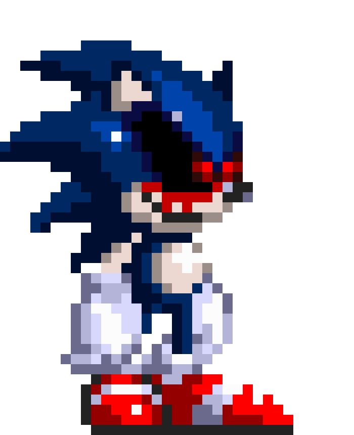 Sonic exe art by LivingOrganism7 - Pixilart