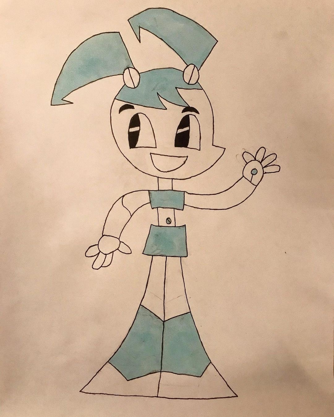 Jenny Wakeman/Xj9 (My Life As A Teenage Robot) By Mmtjtwarriors2002 On  Deviantart