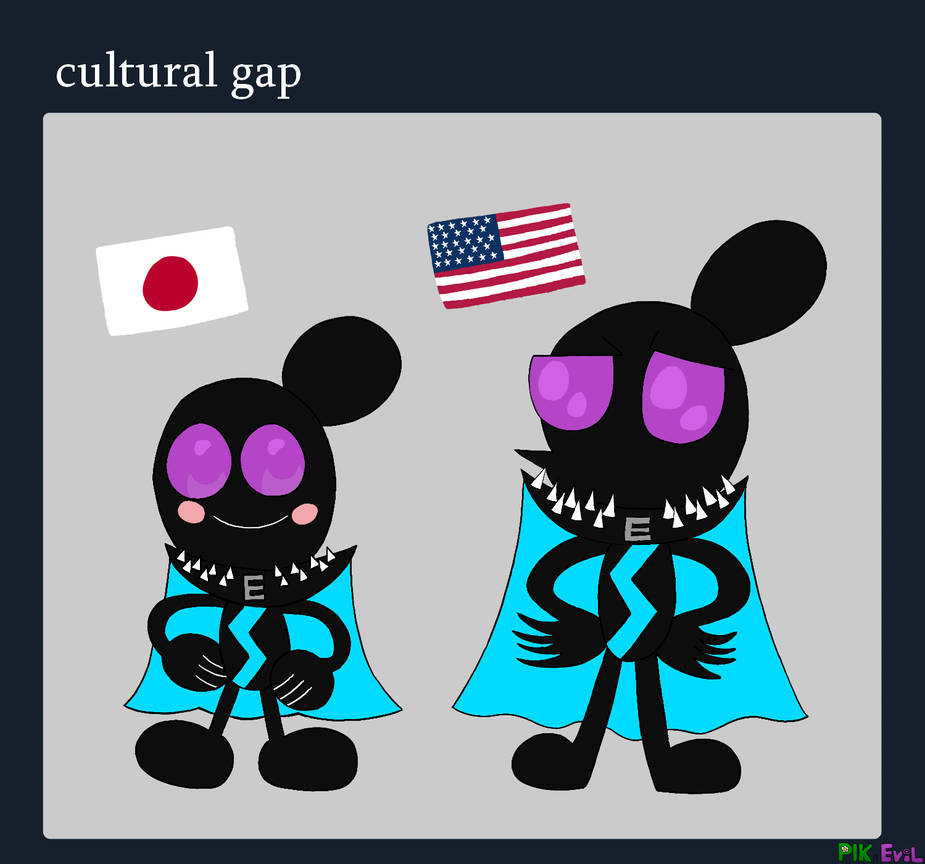 Cultural Differences Deviantart cultural gap by PiknEvil on DeviantArt
