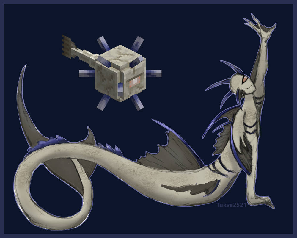 Guardian Boss Minecraft Elder Guardian by Tukva2521 on DeviantArt