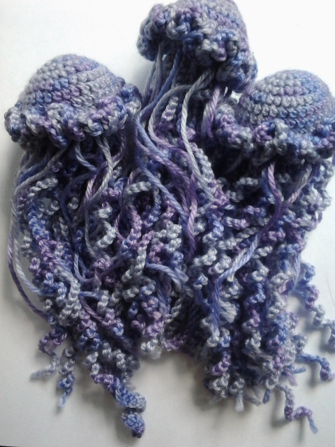 Rainbow the Amigurumi Jellyfish - Crochet Pattern ~ Crafty Kitty
