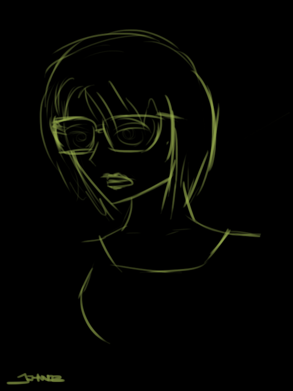 Random Glasses Girl