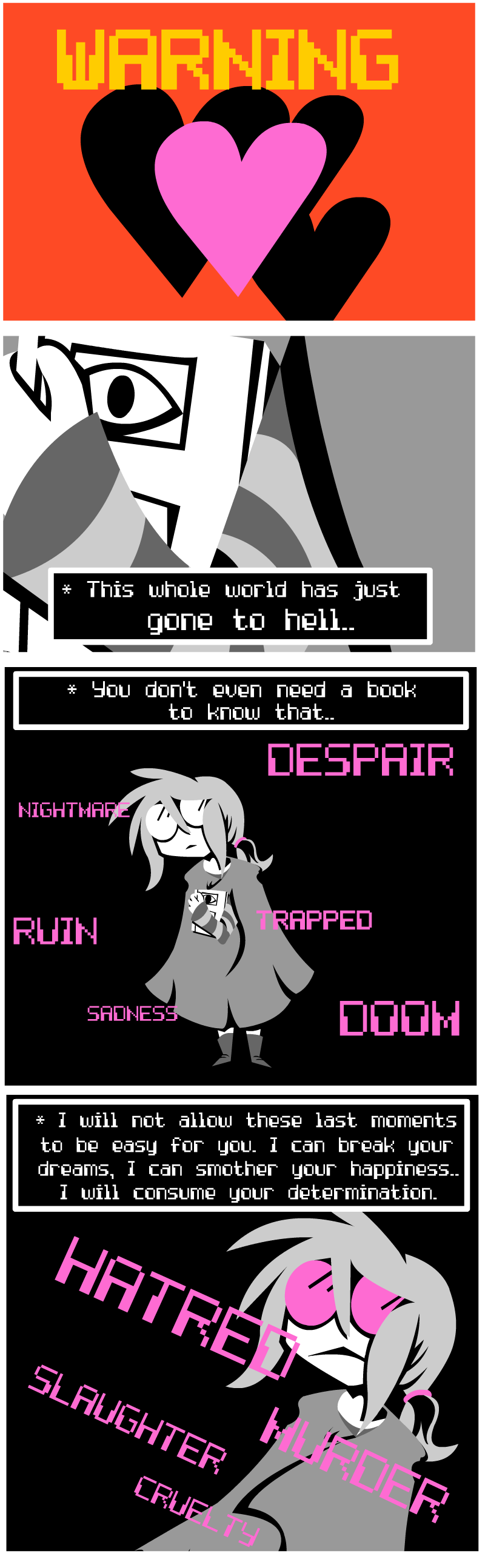 The Writer Pt. 1 ( Undertale Spoils! )