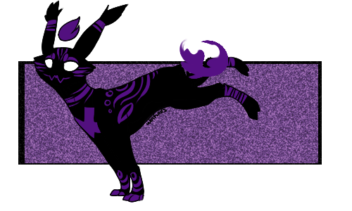 Purple Themed Wisp Cat