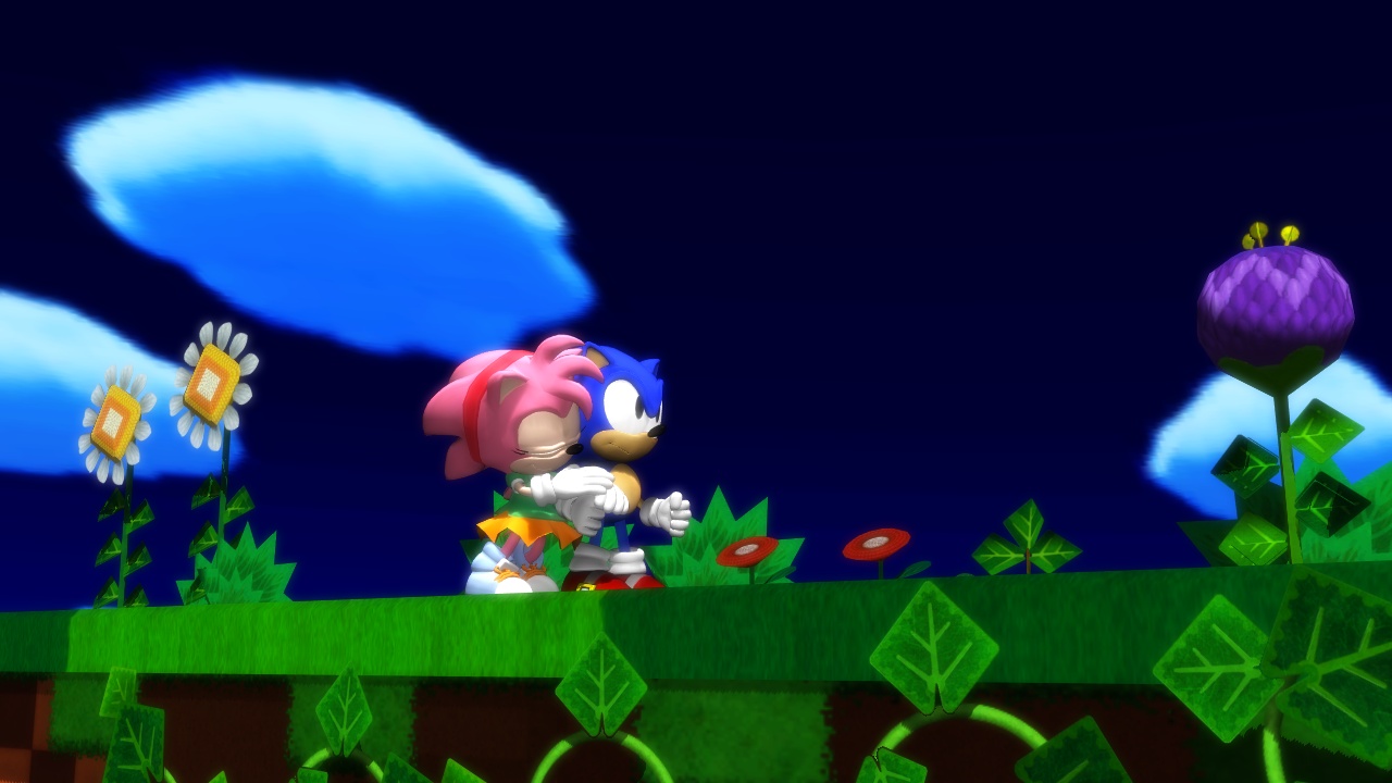 Classic Amy & Sonic [Super Smash Bros. Ultimate] [Mods]