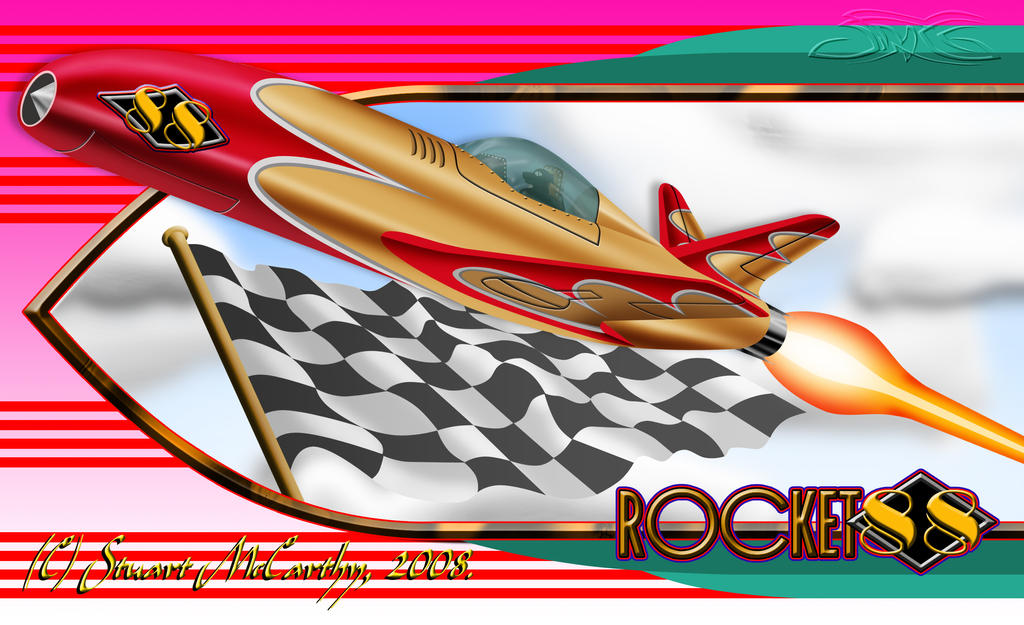 Rocket 88 Racing Plane Design by duraluminwolf on DeviantArt