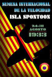 1933 Spanish Speed Week Poster