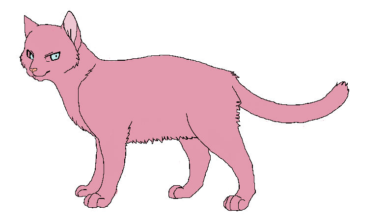 A simple pink cat ! Enjoy ~ Cheeeeeeeeap ! by Vamalart on DeviantArt