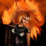 Fire woman