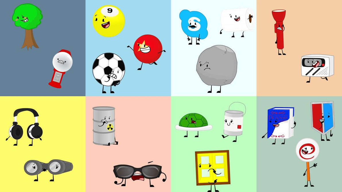 If Object Island Characters were on BFB teams by tierinator3000 on ...