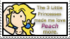 t3lp Stamp: Peach by Cherry-sama