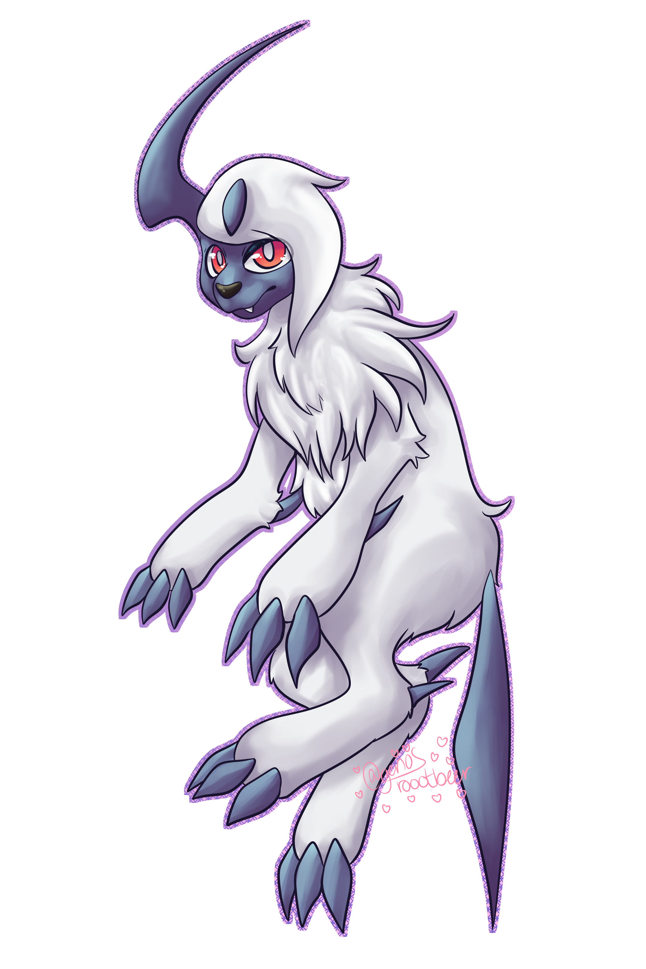 Absorbent Absol Absol :) by genosroootbeer on DeviantArt