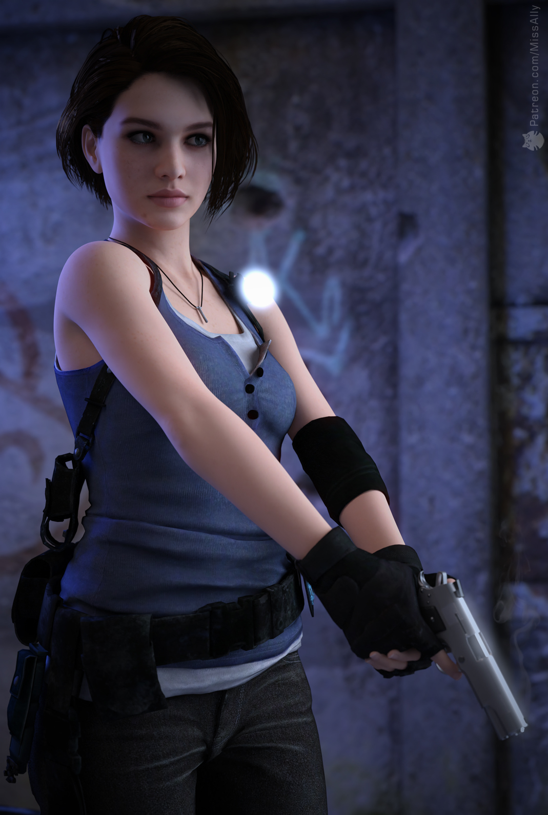 Jill Valentine (Resident Evil 3 Remake). by EzioMaverick on