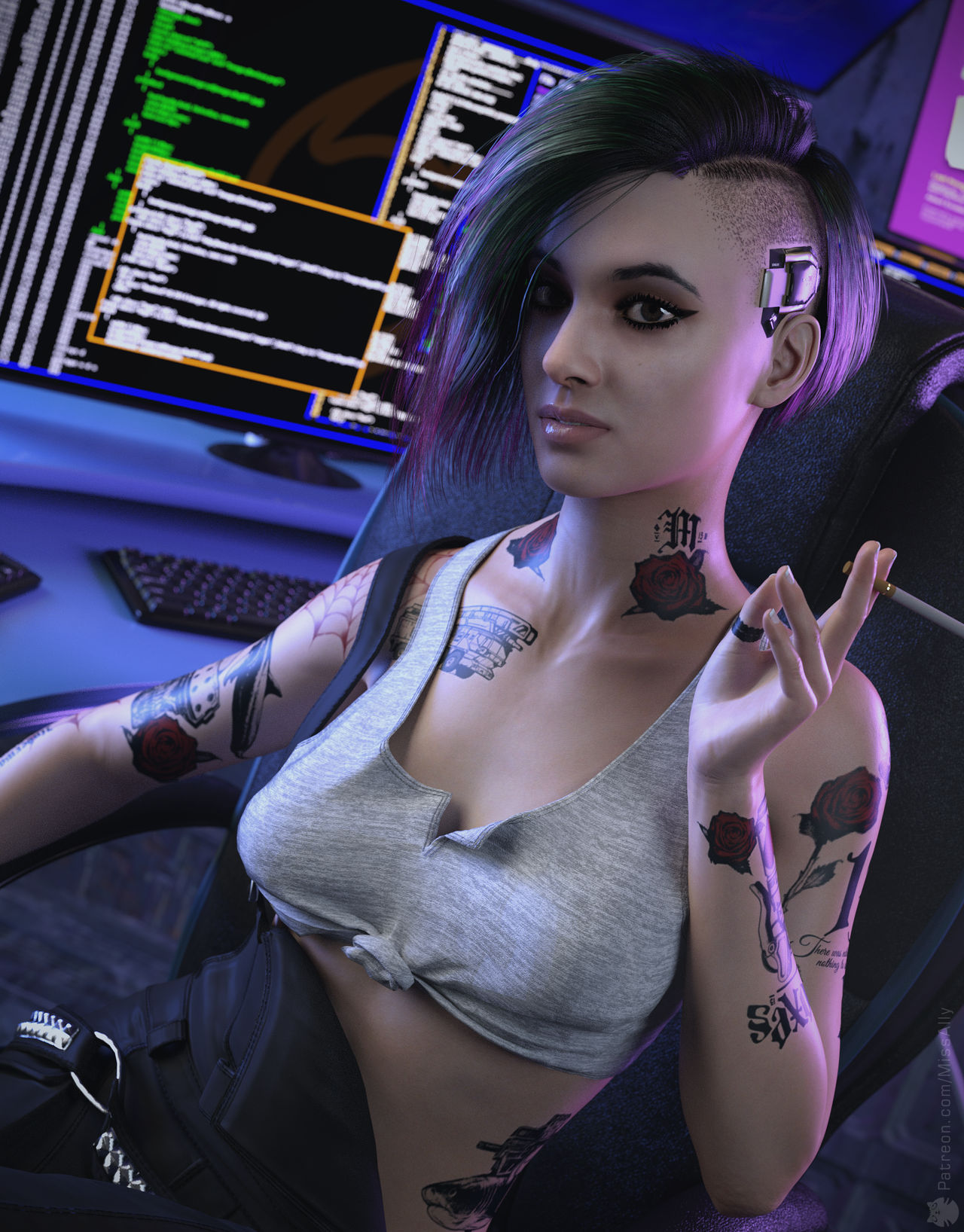 Judy Alvarez Cyberpunk 2077 By AlienAlly On DeviantArt judy-alvarez-cyberpunk-2077-by-alienally-on-deviantart