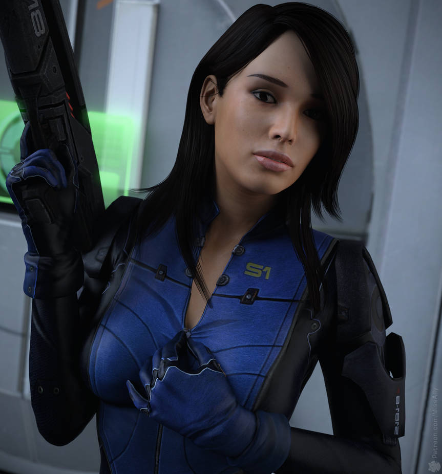 Ashley Williams Mass Effect By Alienally On Deviantart 