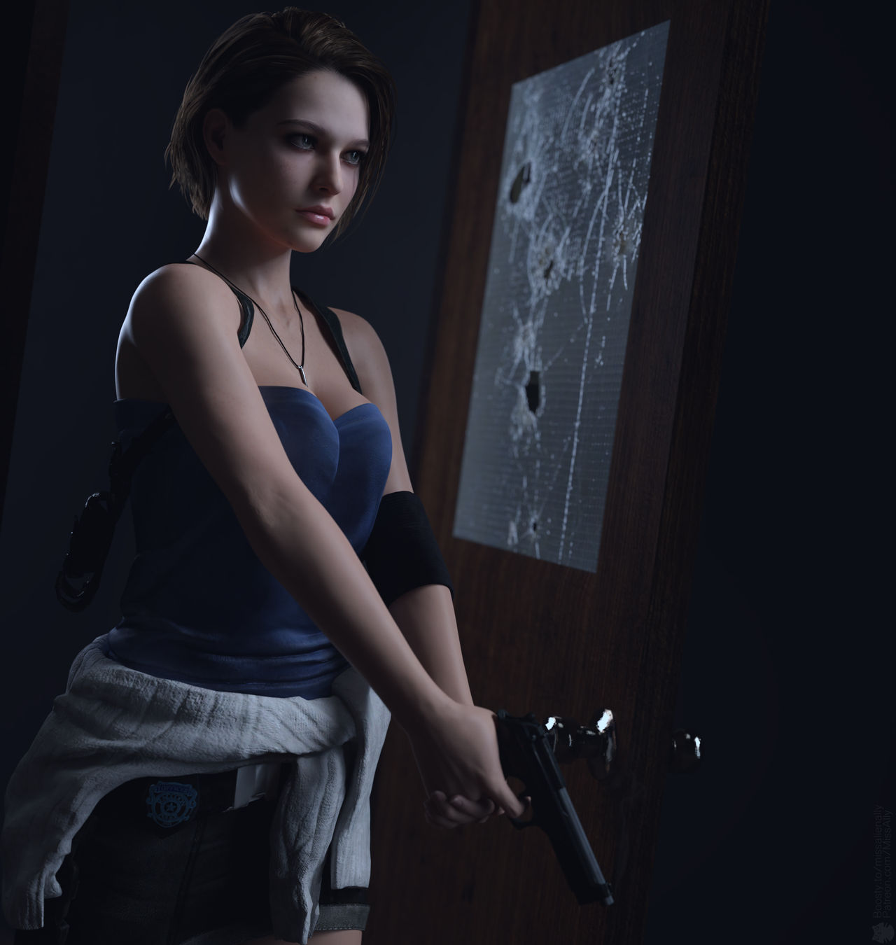 Jill Valentine (Resident Evil 3 Remake). by EzioMaverick on