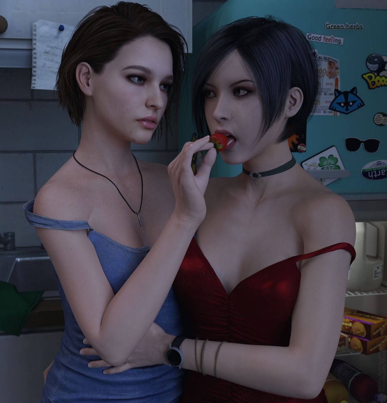 Jill Valentine And Ada Wong Resident Evil By Alienally On Deviantart