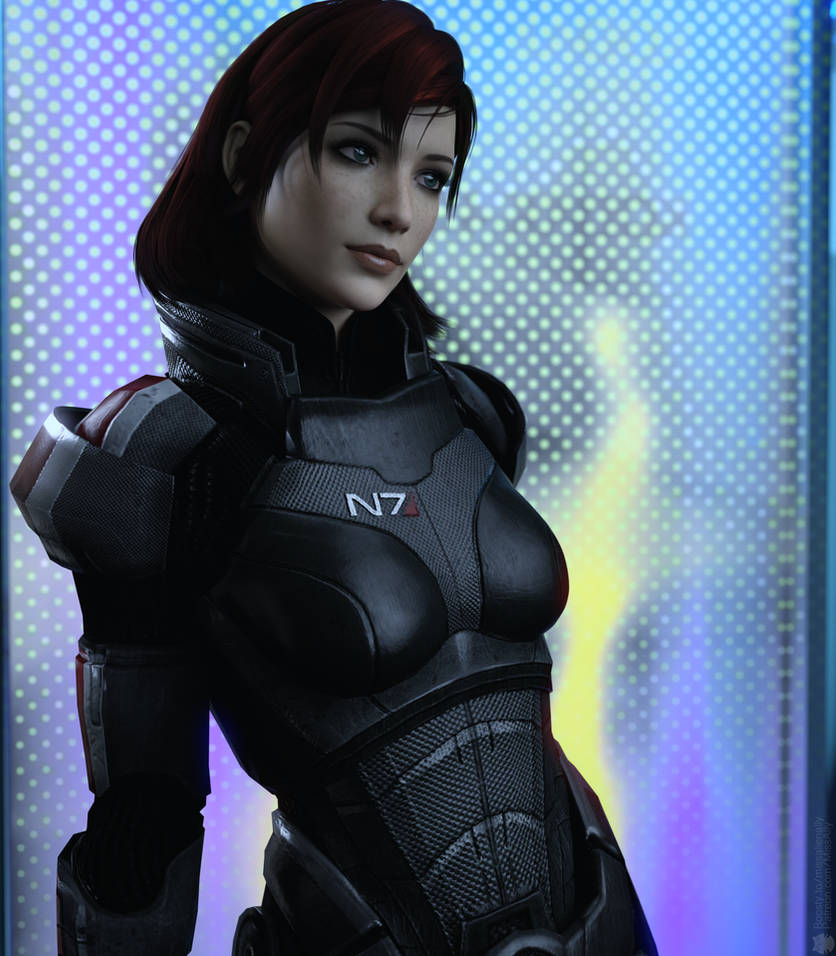 Shepard Commander by AlienAlly on DeviantArt