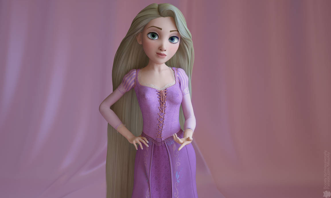 Rapunzel by AlienAlly on DeviantArt