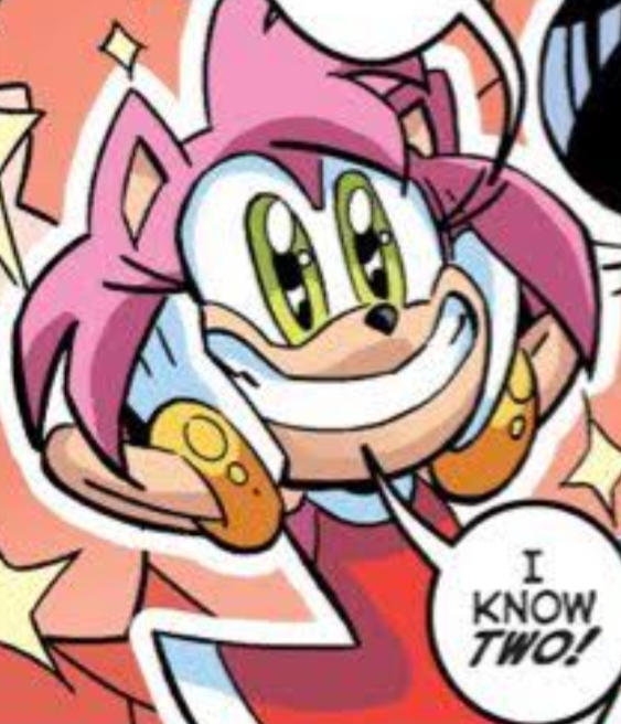 Amy Smiling Amy Rose Smiling by MemeemMasterrrrr on DeviantArt