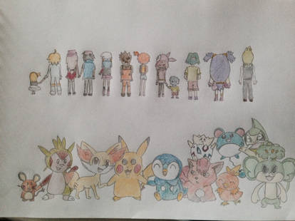 Pokemon Scarlet and Violet Anime Poster by Fakemon1290 on DeviantArt
