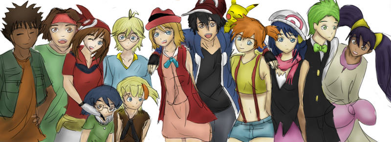 Pokemon trainers