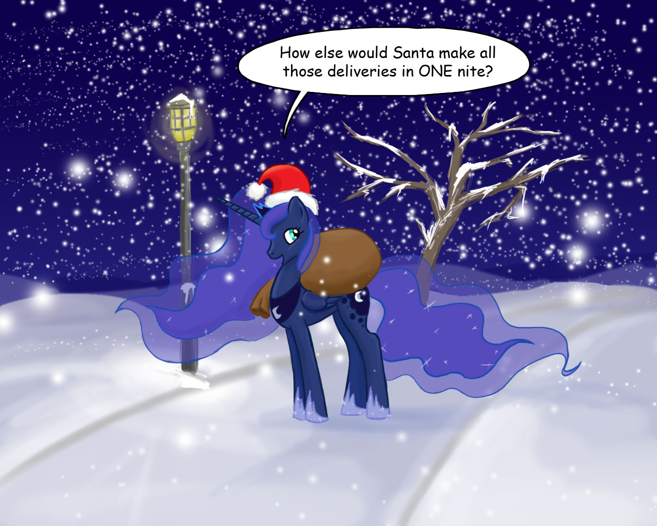 equestrian santa by Shieltar