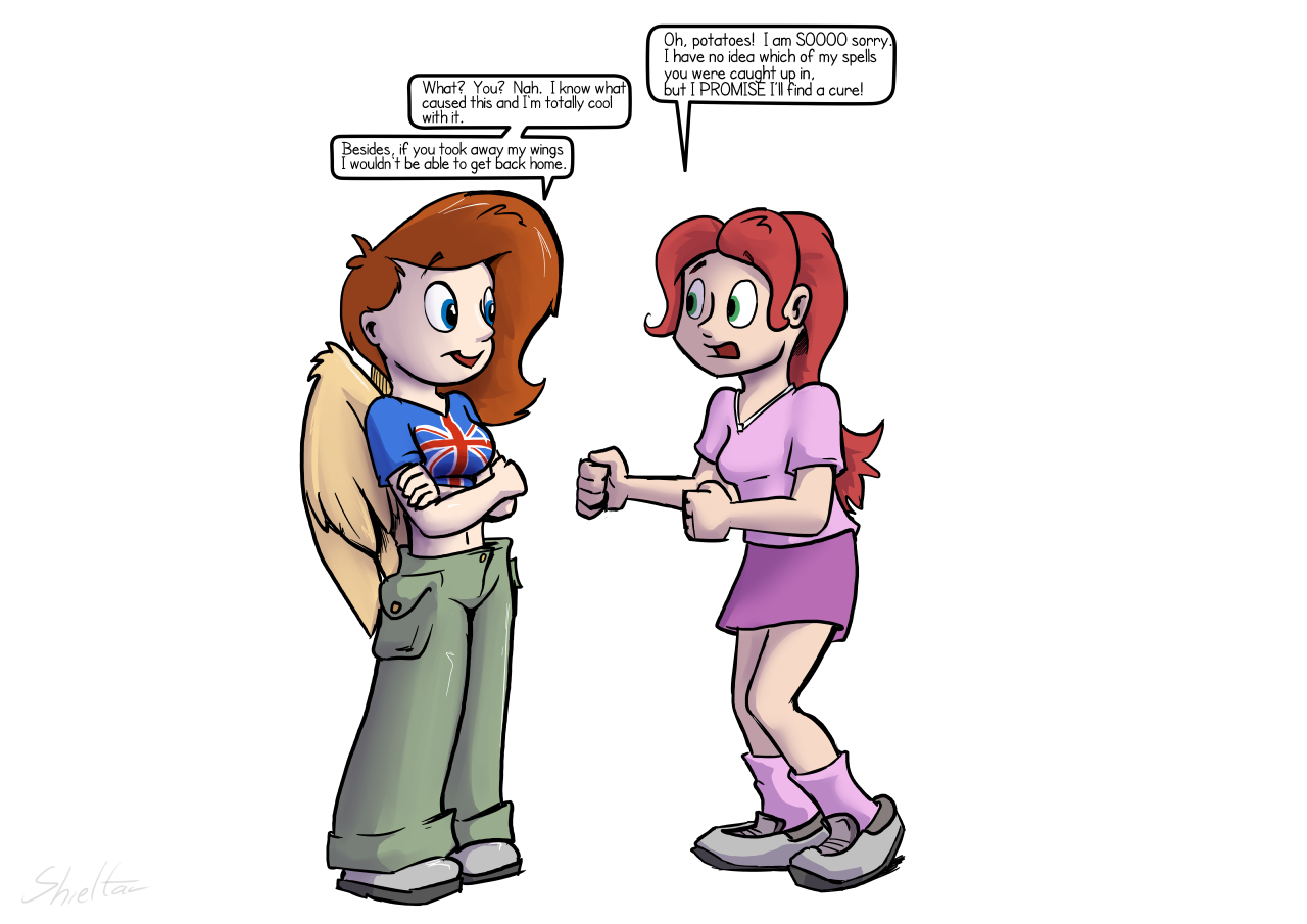 Grace visits america by Shieltar