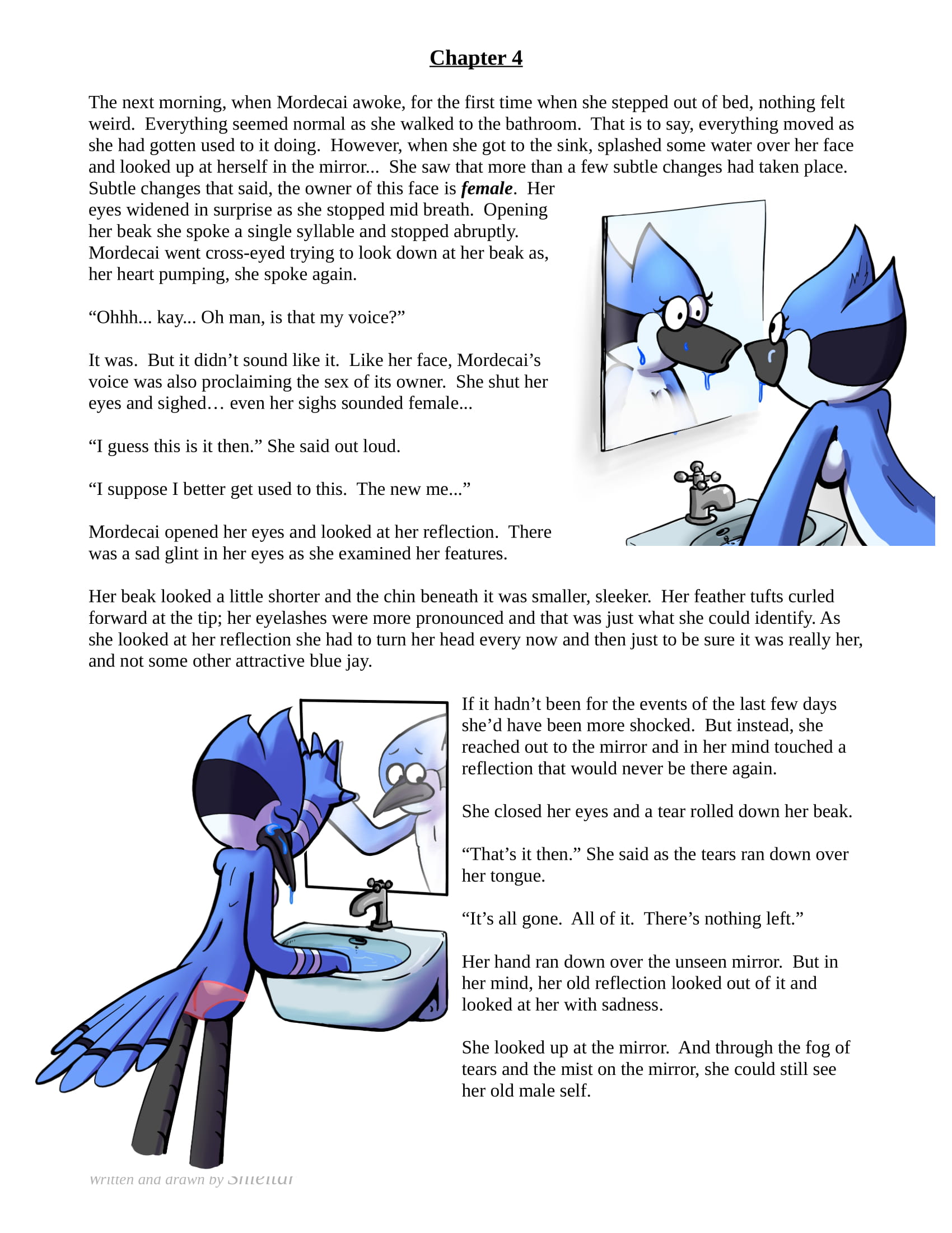 Wardrobe Multifunction Deviantart Mordecai's Wardrobe Malfunction ( Ch4 P17 ) by Shieltar on DeviantArt