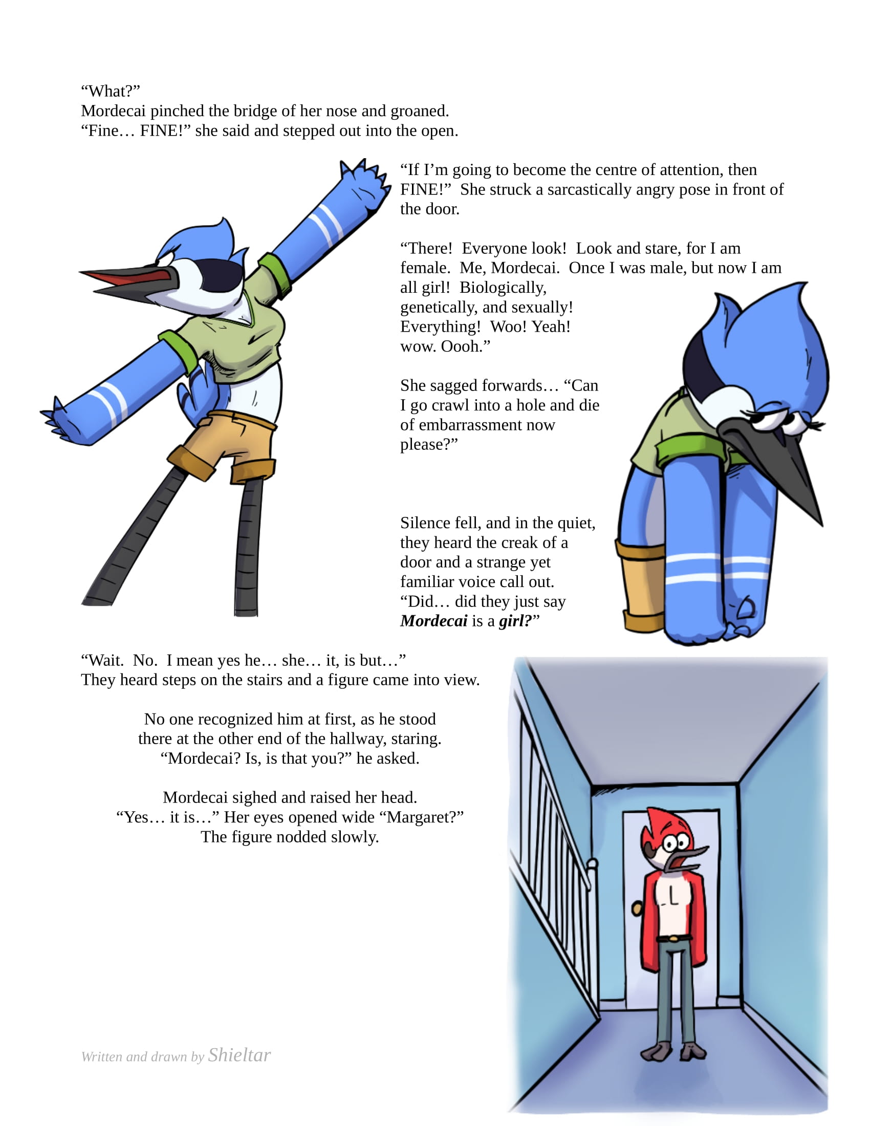 Wardrobe Multifunction Deviantart Mordecai's Wardrobe Malfunction ( Ch10 P51 ) by Shieltar on DeviantArt