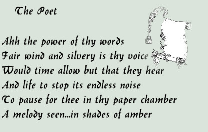 The Poet by meregoddess