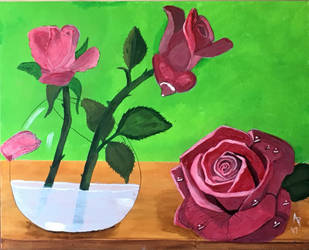 The Roses by meregoddess