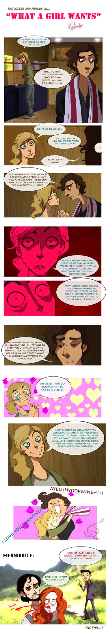 LOST: What a Girl Wants by Buuya