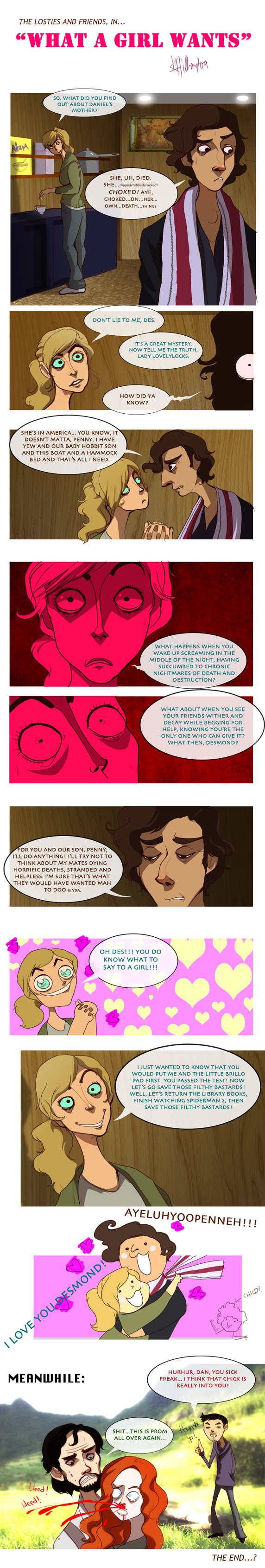 LOST: What a Girl Wants by Buuya